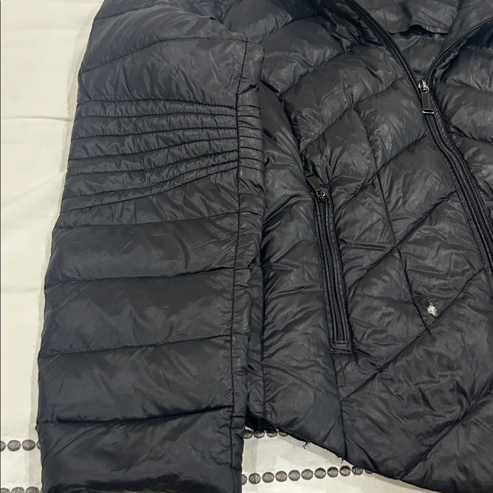 Bcbgeneration Charcoal Puffer Jacket - image 8